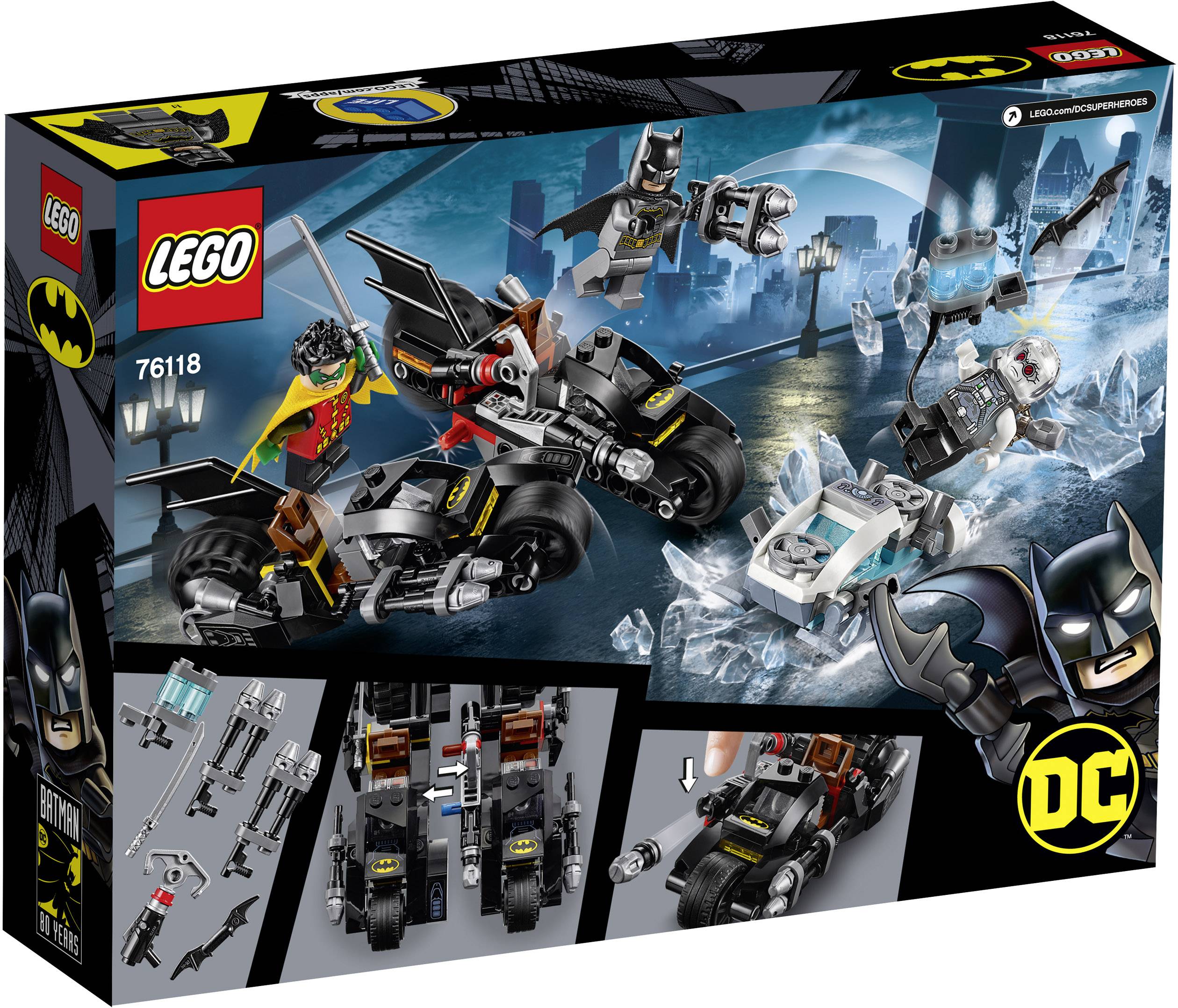 LEGO® DC Heroes™ 76118 Batcycle-Duell