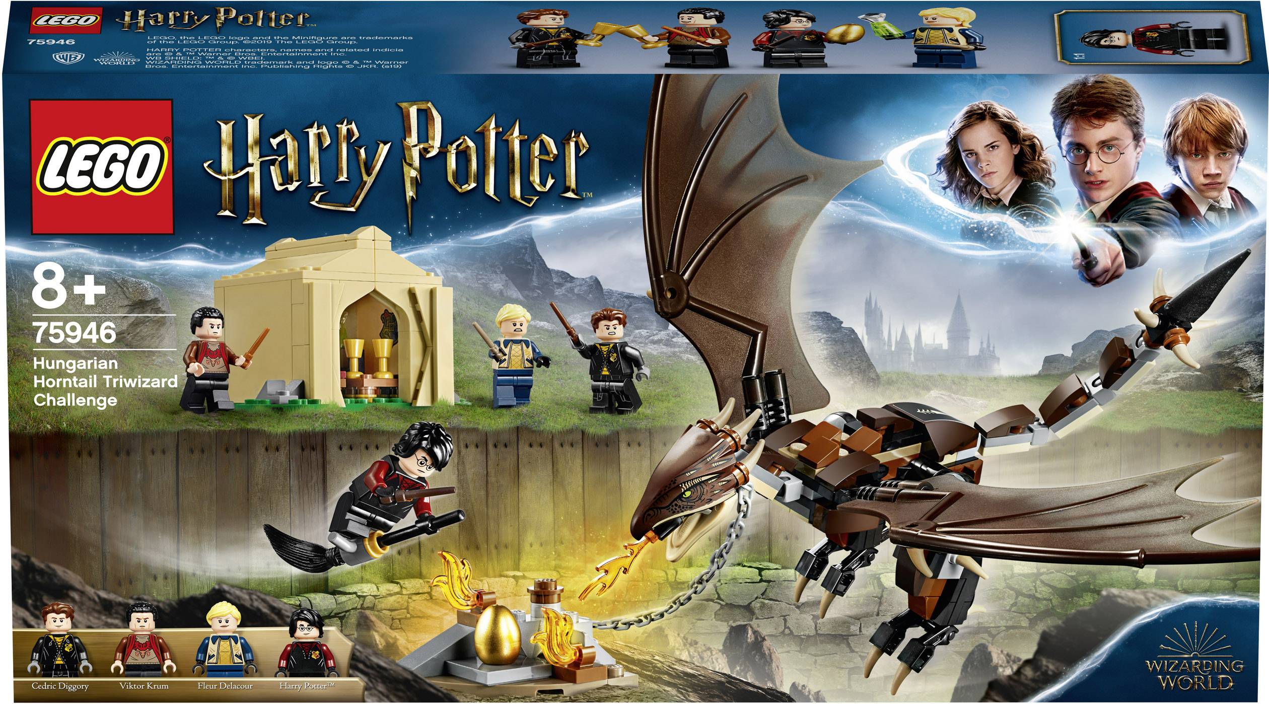75946 LEGO® HARRY POTTER™ Das Trimagische Turnier: der ungarische Hornschwanz