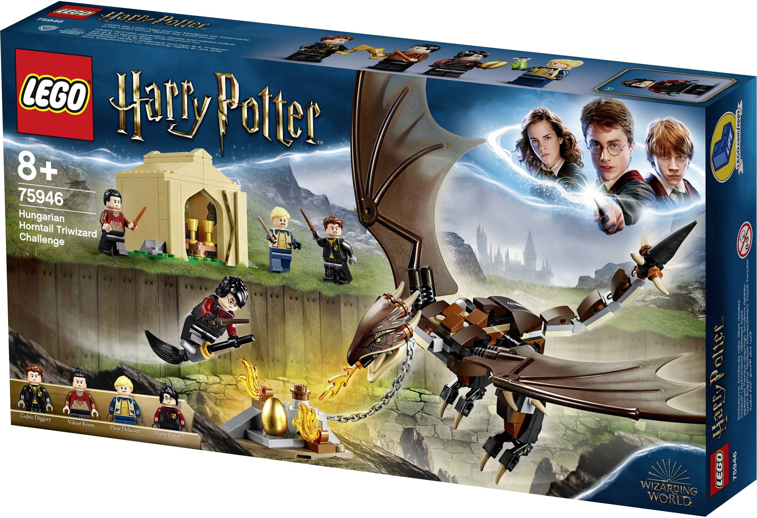 75946 LEGO® HARRY POTTER™ Das Trimagische Turnier: der ungarische Hornschwanz