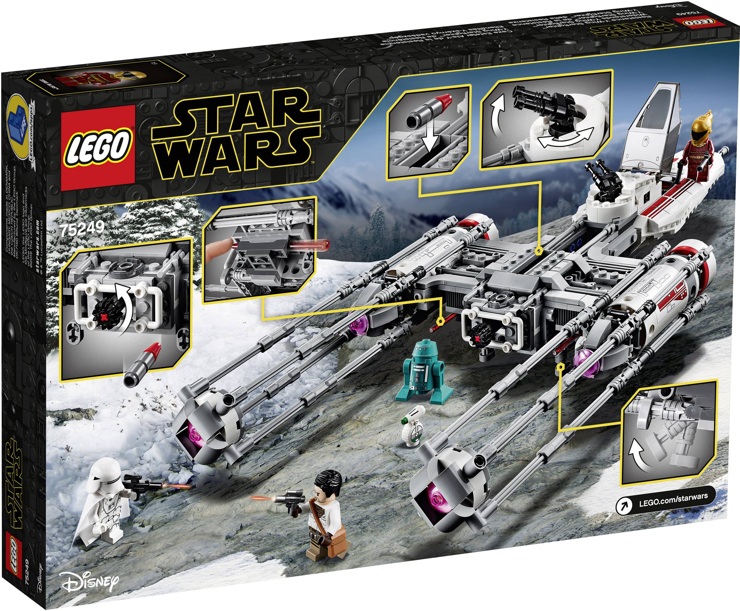 75249 LEGO® STAR WARS™ Widerstands Y-Wing Starfighter™