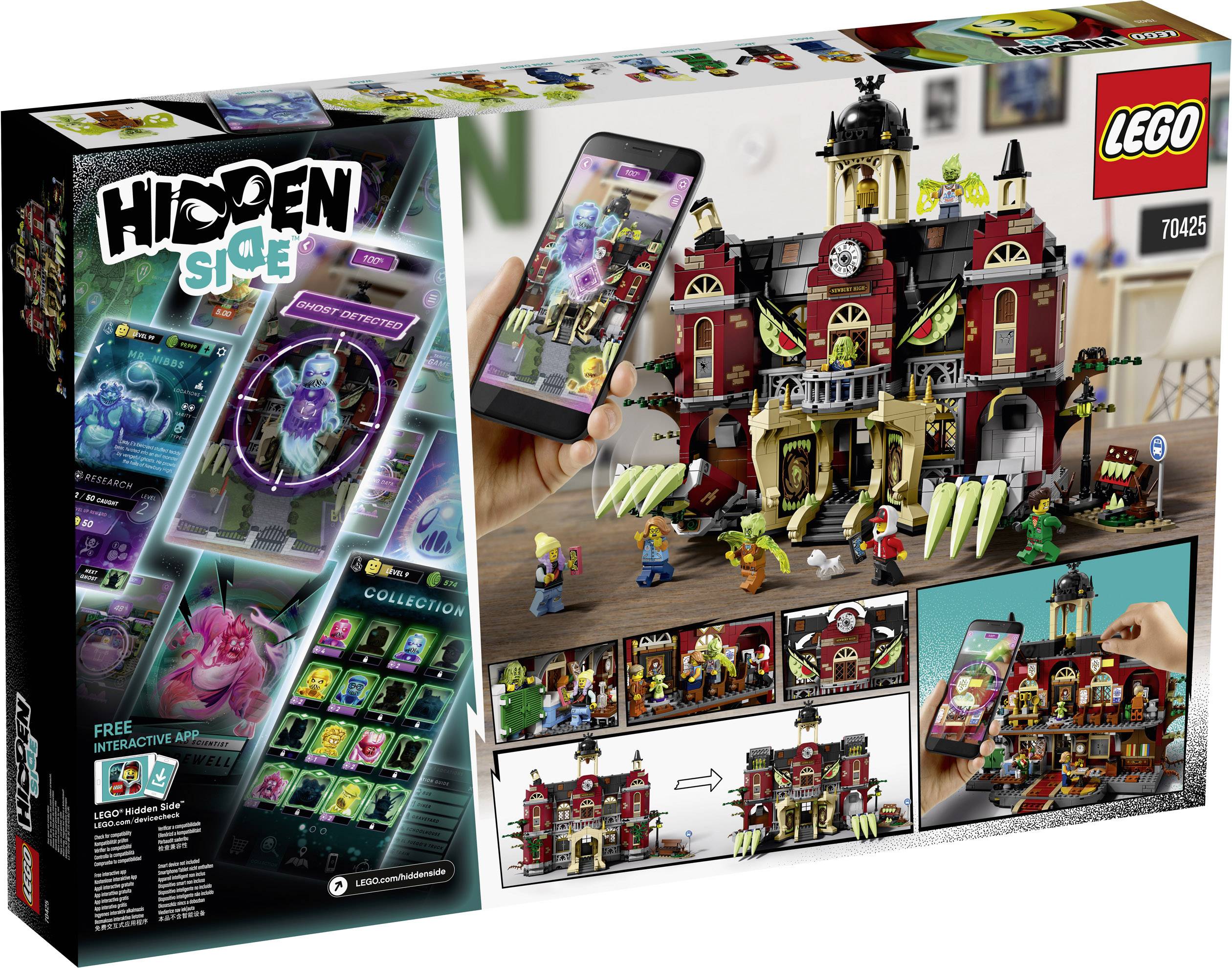 70425 LEGO® HIDDEN SIDE™ Newbury´s spukende Schule