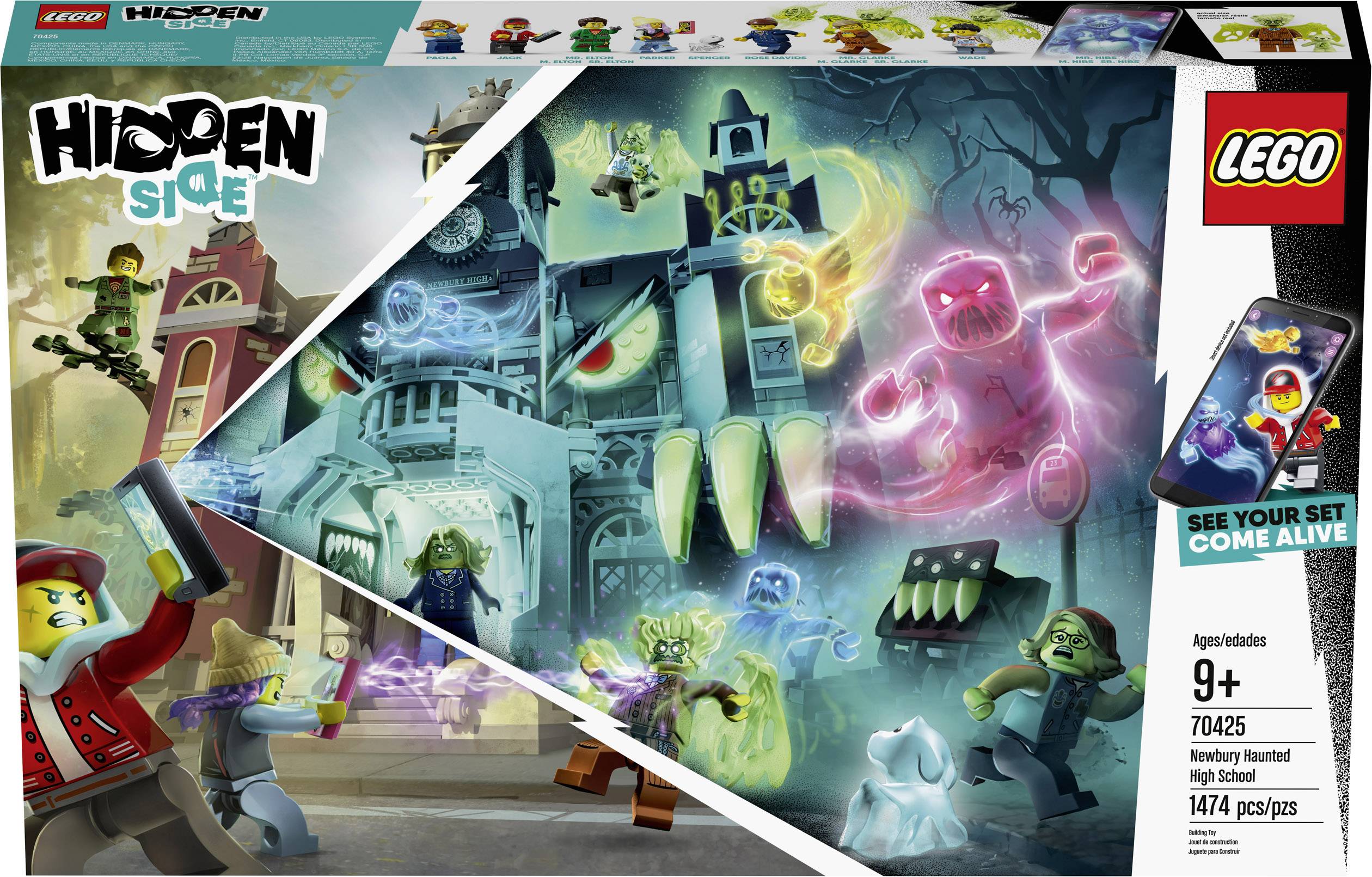 70425 LEGO® HIDDEN SIDE™ Newbury´s spukende Schule