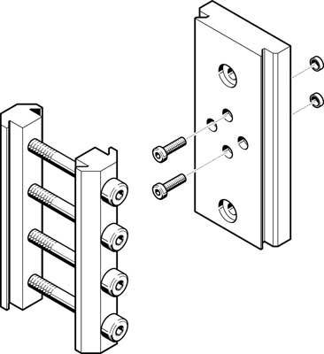 FESTO Adapterbausätze HMSV-27 177767 1St.