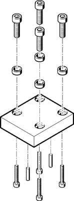 FESTO Adapterbausätze HAPG-54 191900 1St.