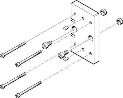 FESTO Adapterbausätze HAPG-85 537183 1St.