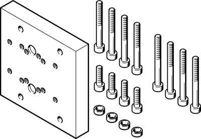 FESTO Adapterbausätze DHAA-D-L-32-G7-20 562153 1St.