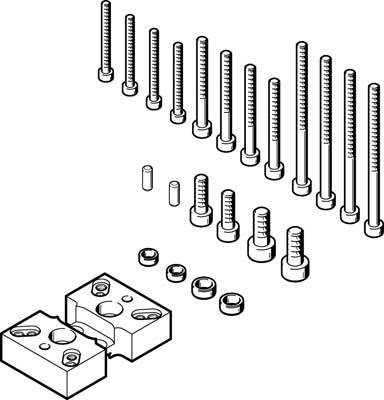 FESTO Adapterbausätze DHAA-G-G6-16-B8-16 564954 1St.