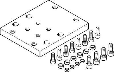 FESTO Adapterbausätze HMSV-78 1089520 1St.