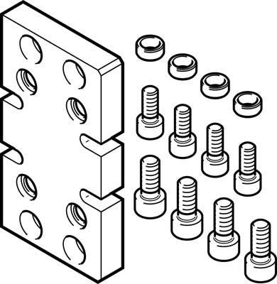 FESTO Adapterbausätze DHAA-G-G3-20-B11-25 1279954 1St.