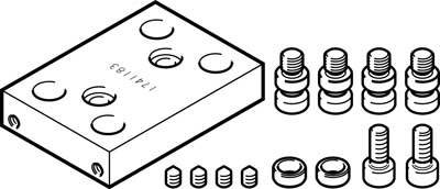 FESTO Adapterbausätze DHAA-G-Q11-25-B11-32 1743177 1St.