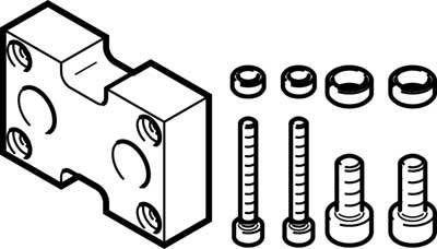 FESTO Adapterbausätze DHAA-G-Q11-16-B8-25 2090543 1 St.