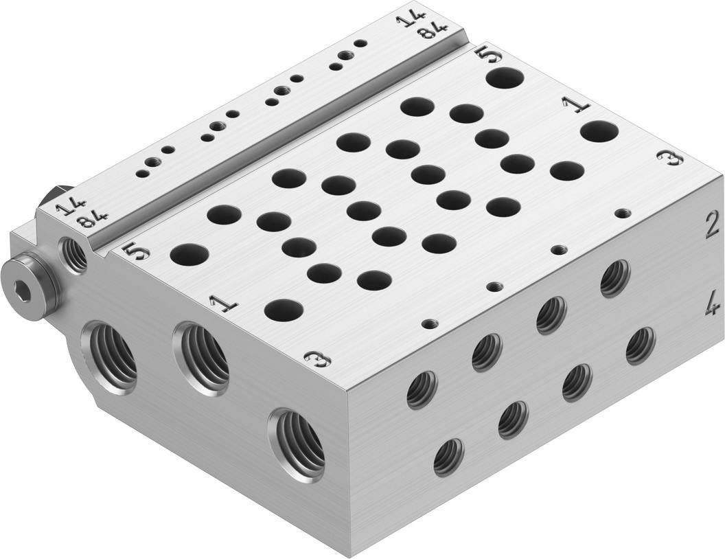 FESTO Anschlussleiste 566583 VABM-L1-10W-G18-3 -0.9 bis 10 bar