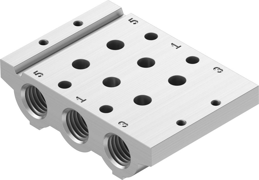 FESTO Anschlussleiste 566618 VABM-L1-14S-G14-2 -0.9 bis 10 bar