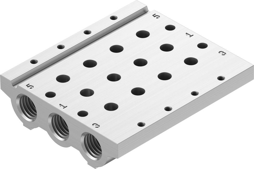 FESTO Anschlussleiste 566620 VABM-L1-14S-G14-4 -0.9 bis 10 bar