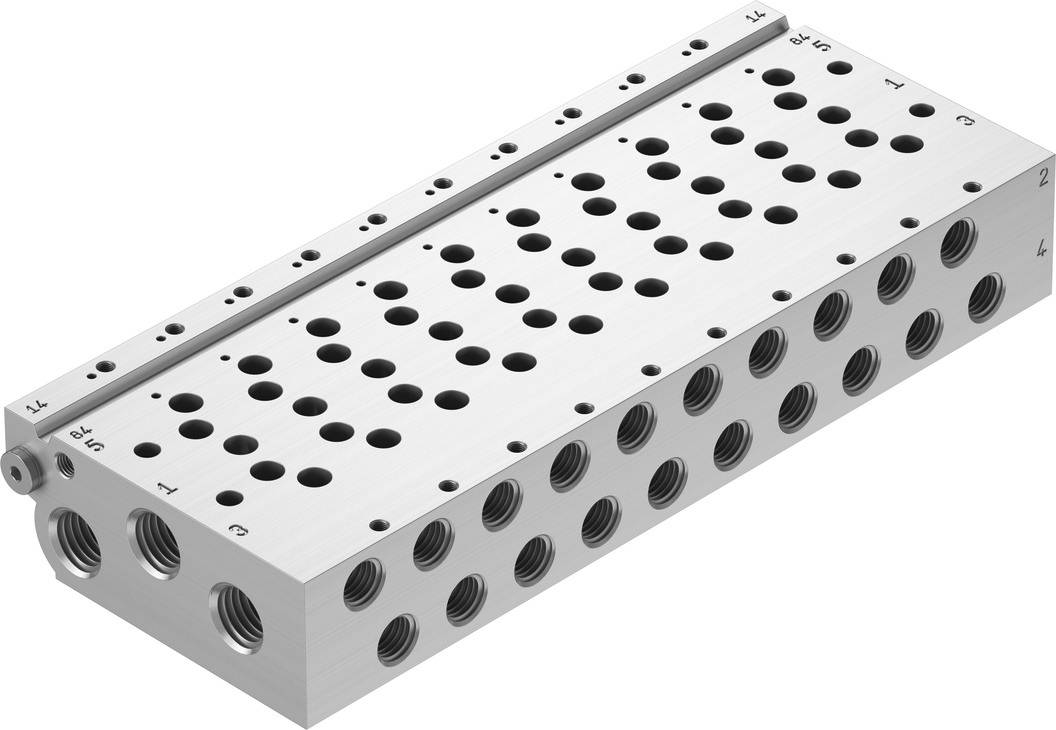 FESTO Anschlussleiste 566650 VABM-L1-14W-G14-10 -0.9 bis 10 bar