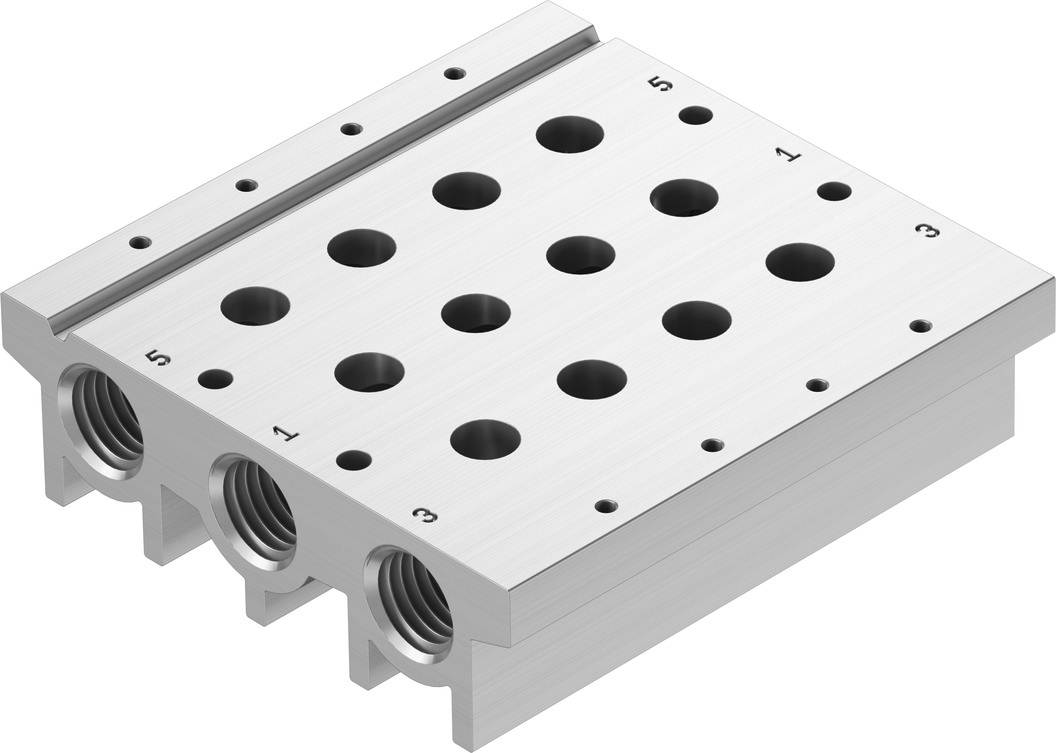 FESTO Anschlussleiste 574457 VABM-L1-18S-G38-4 -0.9 bis 10 bar