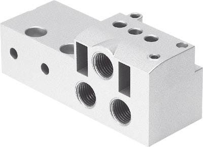 FESTO Anschlussplatte 525227 MHA4-AS-3-1/4 1St.