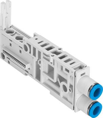 FESTO Anschlussplatte 560989 VMPAL-AP-14-QS8-1 -0.9 bis 10 bar 1St.
