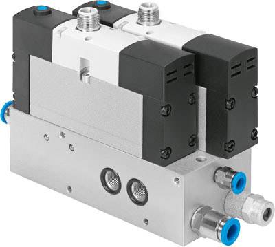 FESTO Anschlussplatte 2605075 VABP-S3-26V1G-G18-2M-R3 0 bis 16 bar 1St.