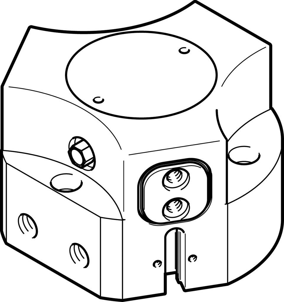 FESTO 1163043 HGDD-50-A Dreipunktgreifer 1St.