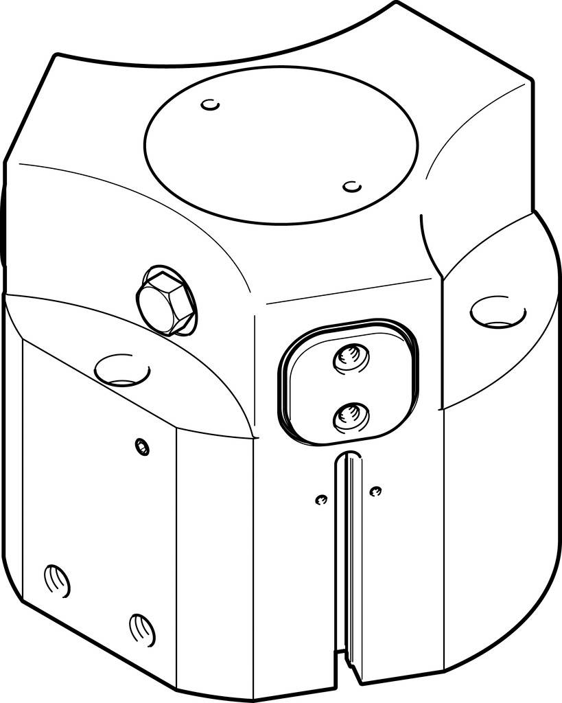 FESTO 1163051 HGDD-80-A-G2 Dreipunktgreifer 1St.