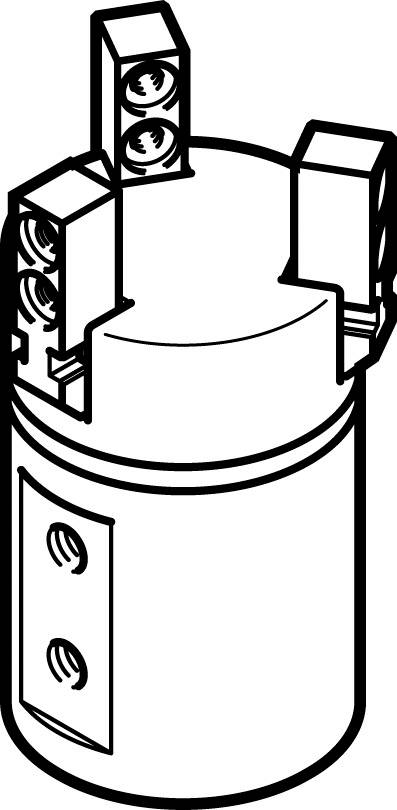 FESTO 1259492 DHDS-16-A-NC Dreipunktgreifer 1St.