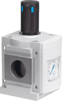 FESTO Druckregelventil 537148 MS12-LR-G-D7-LD-AS Gehäusematerial Aluminium Druckguss Dichtungsmaterial NBR 1St.