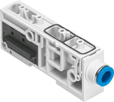 FESTO Ventilzubehör VMPAL-SP-QS3/8" 560953 Gehäusematerial Aluminium Druckguss