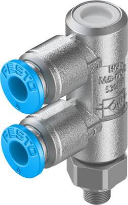 FESTO Rückschlagventil 530038 HGL-M5-QS-4 0.5 bis 10 bar 1 St.