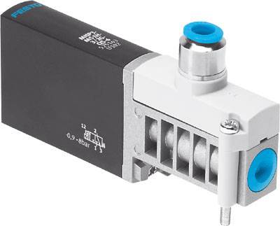 FESTO Magnetventil 525143 MHP3-MS1H-3/2G-QS-6 Anschlussplatte, QS-6 Nennweite (Details) 3mm 1St.