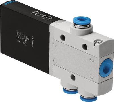 FESTO Magnetventil 525150 MHE3-M1H-3/2G-QS-6 QS-6 Nennweite (Details) 3mm 1St.