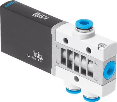 FESTO Magnetventil 525151 MHE3-MS1H-3/2G-QS-6 QS-6 Nennweite (Details) 3mm 1St.