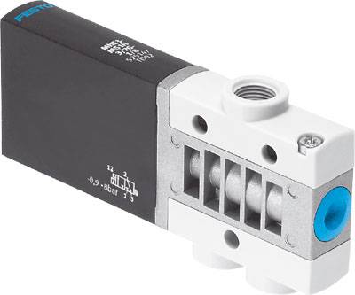 FESTO Magnetventil 525166 MHE3-M1H-3/2O-1/8G 1/8 Nennweite (Details) 3mm 1St.