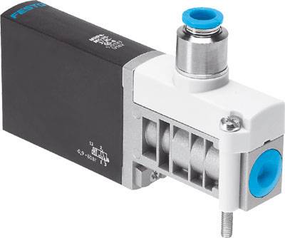 FESTO Magnetventil 525183 MHP4-MS1H-3/2G-QS-8 Anschlussplatte, QS-8 Nennweite (Details) 4mm 1St.
