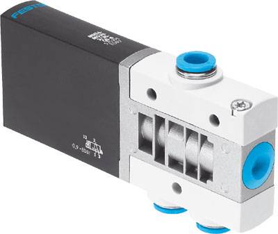 FESTO Magnetventil 525211 MHE4-MS1H-3/2O-QS-8 QS-8 Nennweite (Details) 4 mm 1 St.