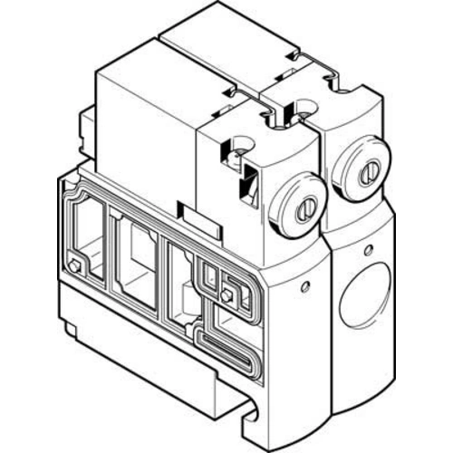 FESTO CPVSC1-M1H-J-P-Q3 527558 Magnetventil 5/2 bistabil 1St. FESTO CPVSC1-M1H-J-P-Q3 527558 Magnetventil 5/2 bistabil 1St.