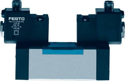 FESTO Magnetventil 533015 JMDH-5/2-D-3-M12-C Anschlussplatte Nennweite (Details) 14.5mm 1St.