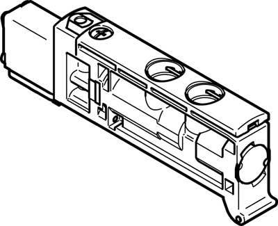 FESTO Magnetventil 557649 VUVB-ST12-M52-MZH-QX-1T1 Anschlussplatte Nennweite (Details) 4 mm 1 St.