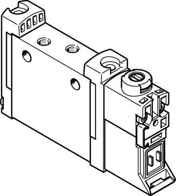 FESTO Magnetventil 574346 VUVG-L10A-M52-MZT-M3-1P3 M3 Nennweite (Details) 1.4 mm 1 St.