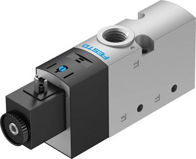 FESTO Magnetventil 575571 VUVS-L30-M32C-MZD-G38-F8-1C1 G 3/8 Nennweite (Details) 9.4 mm 1 St.