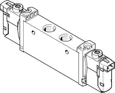 FESTO Magnetventil 577321 VUVG-L14-T32C-AT-G18-1H2L-W1 G 1/8 Nennweite (Details) 4.6 mm 1 St.