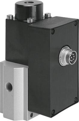 FESTO Proportional-Druckregelventil 187347 MPPES-3-1/8-PU-PO-010G 1/8 Nennweite (Details) 2mm Gehäusematerial