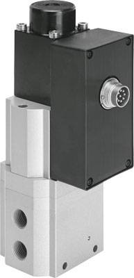 FESTO Proportional-Druckregelventil 187350 MPPES-3-1/8-2-010G 1/8 Nennweite (Details) 2mm Gehäusematerial Aluminium-Knetlegierung