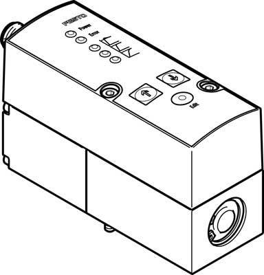 FESTO Proportional-Druckregelventil 571282 VPPM-8F-L-1-F-0L6H-A4P Anschlussplatte Nennweite (Details) 7mm Gehäusematerial