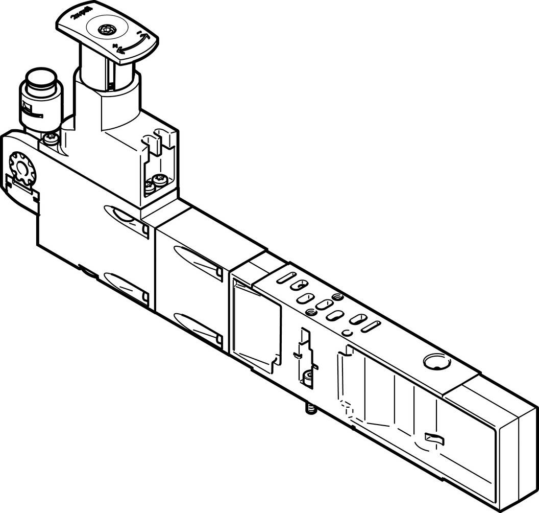 FESTO Ablaufsteuerung VABF-S4-2-R1C2-C-6E 560758 1St.