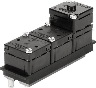 FESTO Ventilzubehör 7421 ZK-2-R-M5 0.001 bis 6 bar 1St.