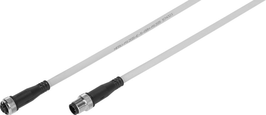 FESTO 574323 Sensor-/Aktor-Anschlussleitung M12 10.00m 1St.