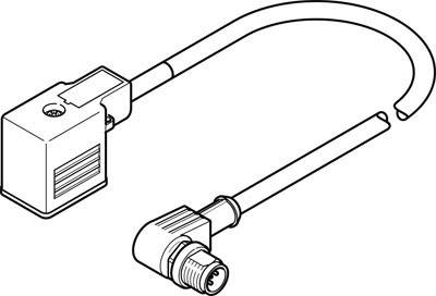 FESTO 3679773 Sensor-/Aktor-Anschlussleitung 30.00cm 1St.