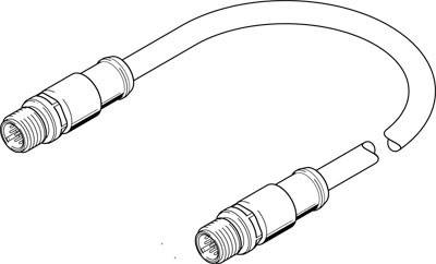 FESTO 3947404 Sensor-/Aktor-Anschlussleitung 30.00cm 1St.