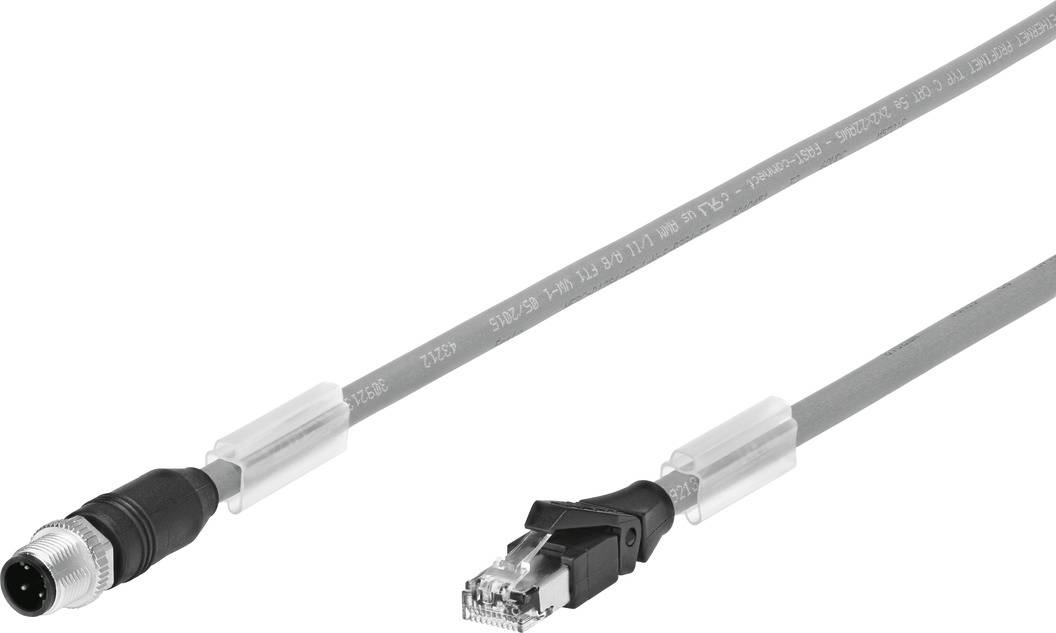FESTO 8040452 Sensor-/Aktor-Anschlussleitung M12 3.00 m Polzahl Sensoren: 4 1 St.